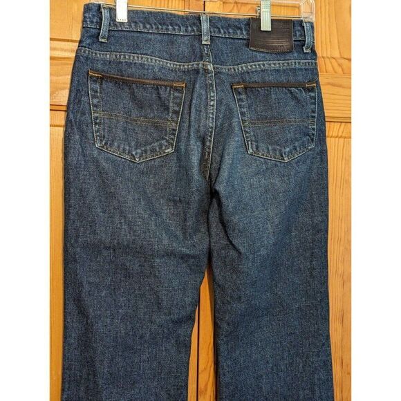 Polo Ralph Lauren Women's Bootcut Jeans Leather Trim Size 4 - Picture 9 of 14